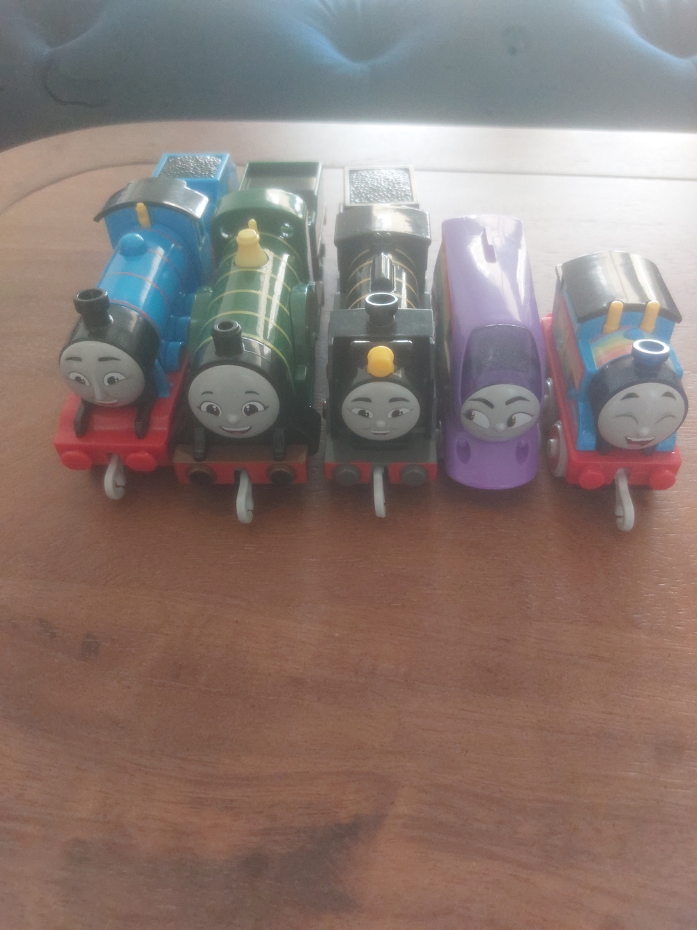 Set of 5 Thomas and Friends Die Cast Push Along Trains